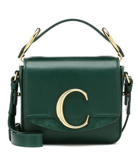 chloe mini c bag green|chloe mini bucket bag.